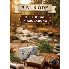 Sapovera Ardıç Katranı Sabunu Doğal El Yapımı Saç ve Cilt İçin