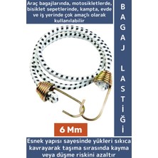 Wintoup Dayanıklı Ev Eşya Taşıma Sabitleme Araç Içi Düzenleme Yüksek Esneklik Bagaj Lastiği Gergi 6 mm