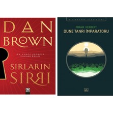 Altın Kitaplar Sırların Sırrı Dan Brown + Dune Tanrı Imparatoru Frank Herbert  2 Kitap Set