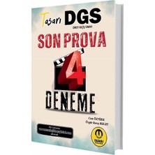 Tasarı Eğitim Yayınları 2026/ DGS SON PROVA 4 ÇÖZÜMLÜ DENEME