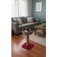 Feyza Design Yüksek Kaliteli Kedi Tırmalama Direği ile Keyifli ve Güvenli Tırmalama Deneyimi