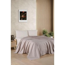 Bella Home Kristal Çift Kişilik Pike Takımı - %100 Pamuk