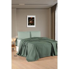 Bella Home Kristal Tek Kişilik Pike Takımı - %100 Pamuk