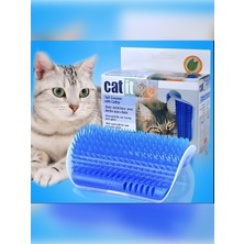 Feyza Design Mavi Köşe Kedi Kaşınma Aparatı, Eğlenceli ve Rahatlatıcı Tasarım