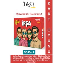 Wintoup Eğlenceli Kız Erkek Grup Arkadaş Ortamı Cesaret Dürüstlük Tahmin Kart Oyunu Ifşa-Klasik 56 Kart