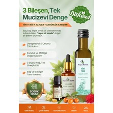 İlaçsız Market 3’lü Sinerji Bakım Seti: Hint, Jojoba ve Akgünlük Yağı (%100 Saf & Soğuk Sıkım)