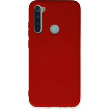 LTG Nova Redmi Note 8 Kılıf Nano Içi Kadife Silikon - Kırmızı