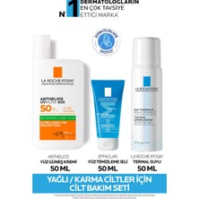 Cilt Bakım Seti 3 Adet Yağlı/karma Ciltler Için Özel Özellikler Sunar