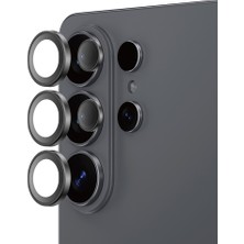 Galaxy S26 Ultra Uyumlu Amazingthing Titan Ar Safir Kamera Lens Koruyucu Uygulama Aparatlı Siyah