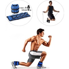 PremiumPort 5 kg x 2 Mavi Atlama Ipi Seti, Hediye ile Güçlü Antrenman