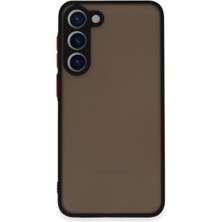 LTG Nova Galaxy S23 Kılıf Montreal Silikon Kapak - Siyah