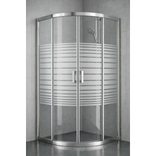 Durul Duşakabin Oval Çizgili 5 mm H.190