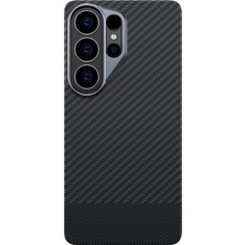 Galaxy S26 Ultra Kılıf M-Safe Özellikli 1500D Aramid Fiber Amazingthing Titan Max Kapak Siyah-Gri