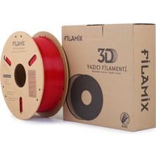 Filamix Pla+ Ateş Kırmızı 3D Filament 1.75MM 1kg - Teknoartshop
