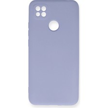 LTG Nova Redmi 9c Kılıf Nano Içi Kadife Silikon - Lila