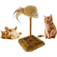 Feyza Design Sesli Tırmalama Oyuncağı ile Evcil Hayvanınıza Eğlence ve Egzersiz