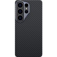 Galaxy S26 Ultra Kılıf M-Safe Şarj Özellikli 1500D Aramid Fiber Amazingthing Titan Max Kapak Siyah