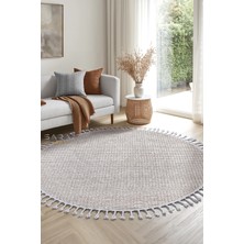 Saraz Halı S256 Bej Yuvarlak Bukle Halı – Buklem Koleksiyonu Salon Halısı, Mutfak Halısı, Antre Hol Halısı