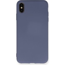 LTG Nova Iphone Xs Kılıf Nano Içi Kadife Silikon - Gri