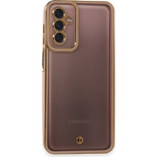 LTG Nova Galaxy M23 Kılıf Liva Lens Silikon - Pudra