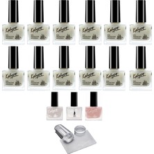 Kalyon Tırnak Güçlendirici 12 Adet+French Set