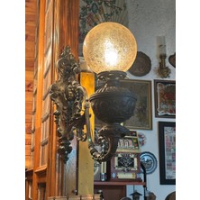 TT Dev Boyda Bronz Dan 1800 Ler Fransız Gazlı Sokak Lambası Sonradan Elektrikliye Çevrilmiştir.