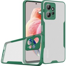 LTG Nova Redmi Note 12 4g Kılıf Platin Silikon - Yeşil