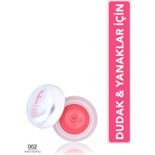 Flormar K-Spirit Moussy Lip & Cheek Yoğunluğu Ayarlanabilir Dudak ve Yanak Renklendiricisi (002 Peach Souffle) 8682536111287