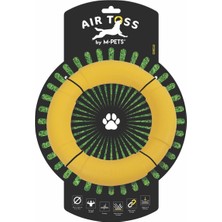 Braventa Collection M-Pets Aır Toss Circle Dayanıklı Suda Yüzen Köpek Oyuncağı Yellow