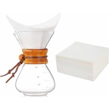 Braventa Collection Kahve Filtresi - Kağıt Cam Kahve Demleme Beyaz (Chx-15)