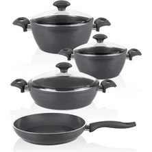 Falez Serafıt 7 Parça Tencere Takımı SRT1017