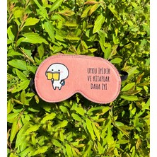 Braventa Collection Giftmoda Uyku Iyidir ve Kitaplar Daha Iyi Tasarımlı Uyku Bandı