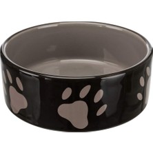 Braventa Collection 24532 Ayaklı Seramik Kase, 0.8 L/ø 16 Cm, Kahverengi/taupe