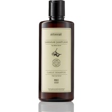 Prof Saraçoğlu Organik Sarımsak Şampuanı Dökülme Karşıtı Bitki Özlü 350 ml Kuru Saçlar İçin