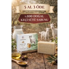 Sapovera Keçi Sütlü Sabun Nazik Cilt Temizliği Doğal El Yapımı