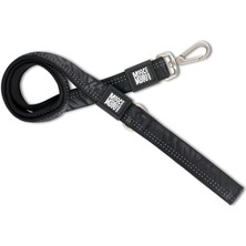 Braventa Collection & Molly Pets Matrix 2.0 Köpek Gezdirme Kayışı | Konforlu ve Hafif Neopren Kayış (Siyah, S)