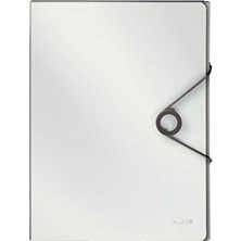 Braventa Collection Leitz Solid Kalın Lastikli Dosya, 250 Sayfa Kapasiteli, Beyaz, 45681001