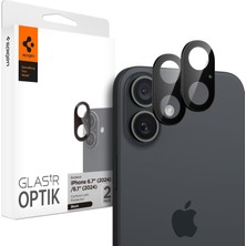 Braventa Collection iPhone 16/16 ile Uyumlu Kamera Lens Camı Koruyucu Glas.tr Optik (2 Adet) - AGL07922