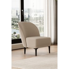 Enza Home Passa Keten Dokulu Berjer Krem