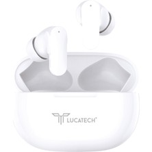 Lucatech iPhone 15 Pro / Samsung S24 Ultra / Xiaomi 15 Pro / Huawei P60 Pro Uyumlu Elegant Pro Bluetooth Kulaklık Hızlı Bağlantı