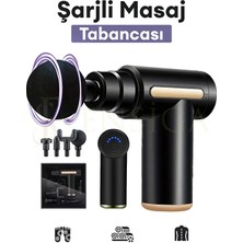 Ensiga 4 Başlıklı Masaj Aleti Yeni Nesil Şarjlı Masaj Cihazı Sporcu