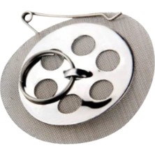 Braventa Collection Çaydanlık Süzgeci, Demlik Içi Çay Süzeği 1 Adet Premium Paslanmaz Çelik Bitki Çay ve Türevleri Için