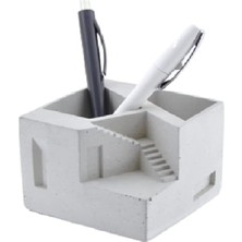 Braventa Collection Bubigo Beton Masaüstü Kalemlik | BTNMS-2018231