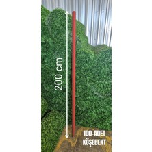 Ör-As Tel Örgü Köşebent Demir Sivri Antipaslı-( 30 x 30 ) -3mm 200 Cmyükseklik (100-ADET)