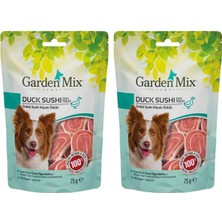 Braventa Collection Garden Mix Ördekli Sushi Köpek Ödülü 75 Gram (2 Paketi)