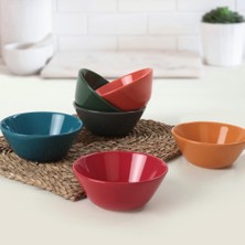 Braventa Collection Keramika Rainbow Hitit Çorba Kasesi 14 cm 6 Adet 113/617