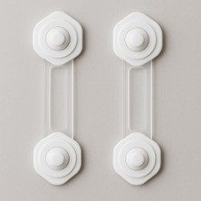 Braventa Collection Dolap Çekmece Çocuk Kilidi 2’li Set - Bebek Güvenlik Ürünü, Kolay Montaj, Çok Amaçlı Kullanım