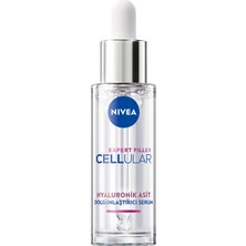 Braventa Collection Nıvea Cellular Expert Filler Dolgunlaştırıcı Cilt Serumu 30ML, Yoğun Nemlendirici, Saf Hyaluronik As