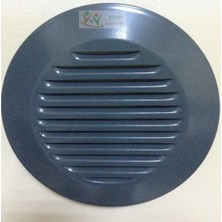 Braventa Collection Mutfak Aspiratörü Çıkış Menfezi, Duvar Tipi (Antrasit Gri, 120 Mm)