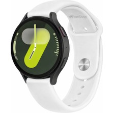 MMP Shop Samsung Galaxy Watch 4 5 6 7 Fe 40 40 44 Classic 42 43 46 47 mm Uyumlu 20MM Jel Silikon Kordon